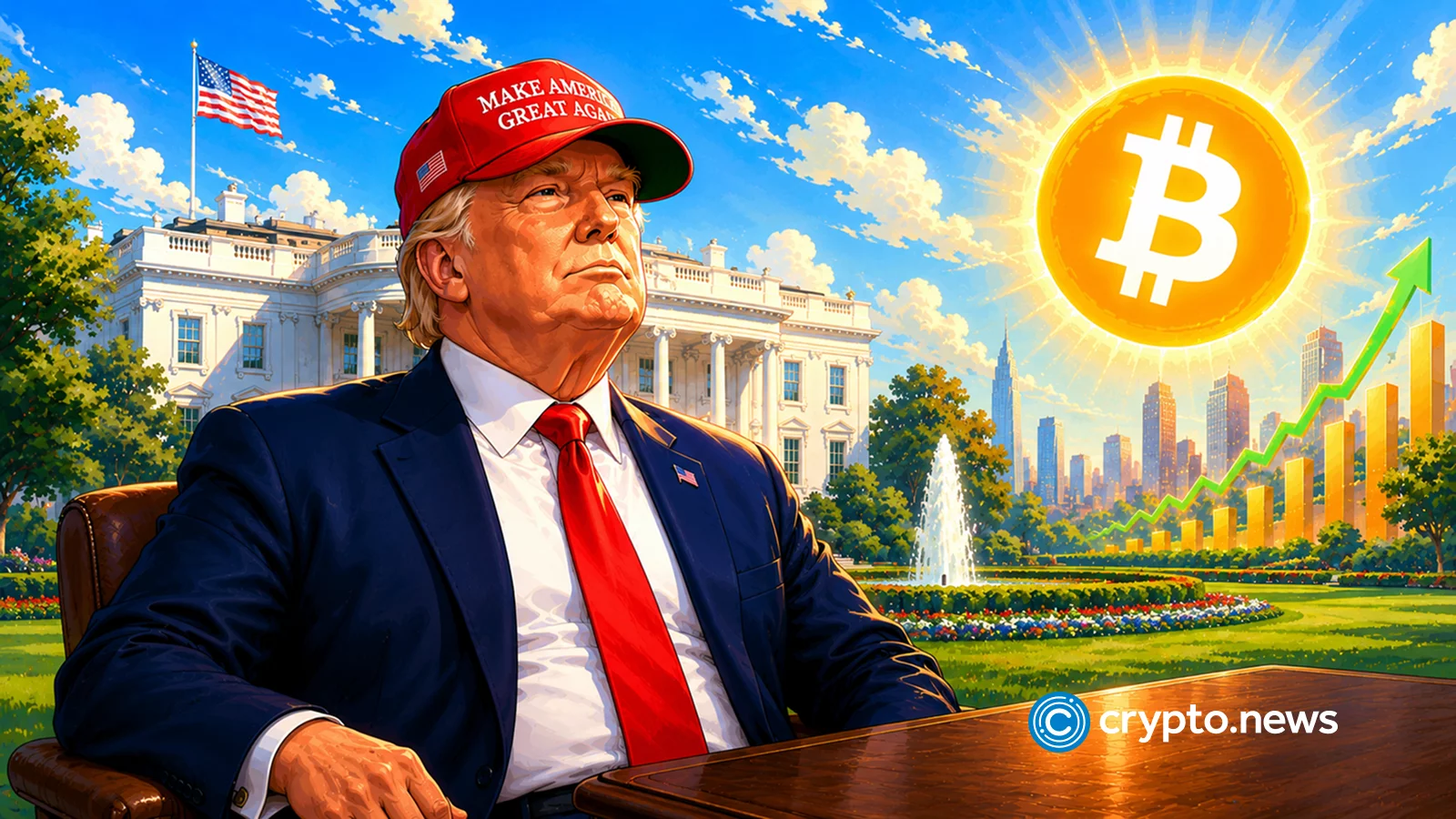 President Trump says China and politics shaped his pro-crypto pivot